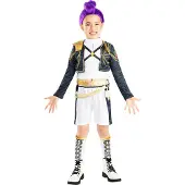 Rubies Kostüm - Kpop Demon Hunters - Deluxe Rumi Golden - - 11-13 år (146-158) - Kostüme