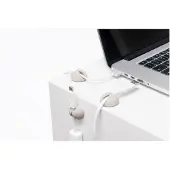 Bluelounge Selbstklebender Kabelhalter 6 Einheiten