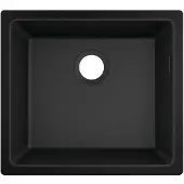 Hansgrohe Unterbauspüle 450 S510-U450 Becken 450 x 400 mm, graphitschwarz - 43431170