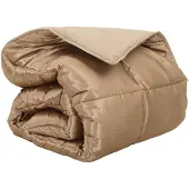 vidaXL Winterbettdecke 220 x 260 cm 450 g/m² Gold
