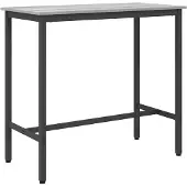 vidaXL Tisch Graues Sonoma 100 x 50 x 90,5 cm