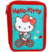 Hello Kitty Federmäppchen 2-Fach gefüllt Sweetheart Schule