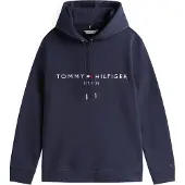 Tommy Hilfiger Damen Pullover & Cardigans Heritage Hilfiger Hoodie Ls - Donkerblauw - Größe S