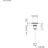 Dornbracht 10713970-28 AIR SWITCH Bedienknopf Serienneutral