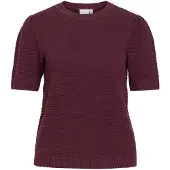 Vila Kurzärmeliges Strickoberteil