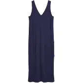 Armedangels - Women's Sleeveless Jersey Midi Dress - Kleid Gr S blau