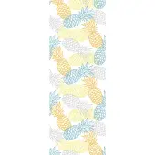 Queence Vinyltapete "Aliyah", gelb, B:0,9m L:2,5m, Vinyl, Tapeten, Vinyltapete, 90x250cm, selbstklebend, kinderleichte Anbringung,, Sticker