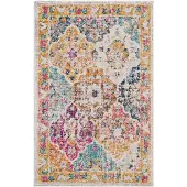 Livabliss Teppich "CUZCO", orange, B:200cm H:11,4mm L:200cm, Polyester, Polypropylen (PP), Teppiche, Teppich