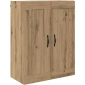 vidaXL Highboard Artisan-Eiche 69,5 x 34 x 180 cm Holzwerkstoff
