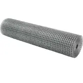 vidaXL Doppelstabmattenzaun 1000 x 40 cm Silber