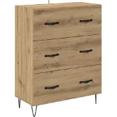 vidaXL Highboard 2 stk. Artisan-Eiche 69,5 x 34 x 180 cm