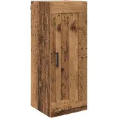 vidaXL Highboard Altholz 34,5 x 34 x 180 cm Holzwerkstoff