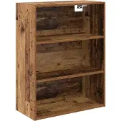 vidaXL Highboard Altholz 69,5 x 32,5 x 180 cm Holzwerkstoff