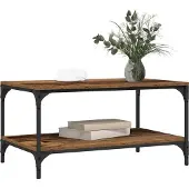 vidaXL Couchtisch Altholz 80 x 50 x 40 cm Holzwerkstoff