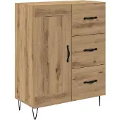 vidaXL Highboard Artisan-Eiche 69,5 x 34 x 90 cm Holzwerkstoff