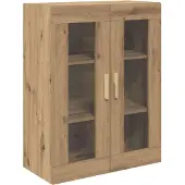 vidaXL Highboard Artisan-Eiche 69,5 x 34 x 180 cm Holzwerkstoff