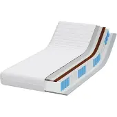 vidaXL Matratze 100 x 200 cm Weiß