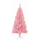 vidaXL Weihnachtsbaum Rosa 150 cm PVC