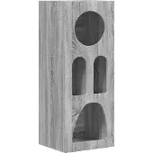 vidaXL Sideboard ELST Sonoma-Grau 40 x 35 x 100,5 cm Holzwerkstoff