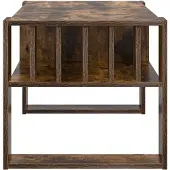 vidaXL Couchtisch Geräucherte Eiche 92 x 49,5 x 45 cm Holzwerkstoff