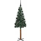 vidaXL Schlanker Weihnachtsbaum Grün 150 cm