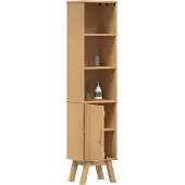 vidaXL Badezimmerschrank Olden Braun 35 x 30 x 159 cm