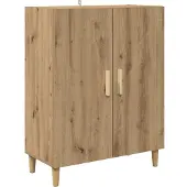vidaXL Highboard Artisan-Eiche 69,5 x 32,5 x 180 cm Holzwerkstoff