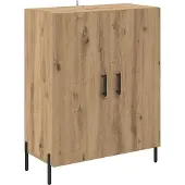 vidaXL Highboard Artisan-Eiche 69,5 x 34 x 180 cm Holzwerkstoff