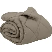 vidaXL Winterbettdecke 240 x 260 cm 450 g/m² Hellgrau