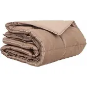 vidaXL Sommerdecke Gold 155 x 220 cm Satin und Mikrofaser