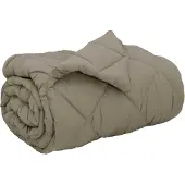 vidaXL Winterbettdecke 135 x 200 cm 450 g/m² Hellgrau