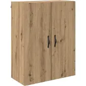 vidaXL Highboard 2 stk. Artisan-Eiche 69,5 x 34 x 180 cm Holzwerkstoff