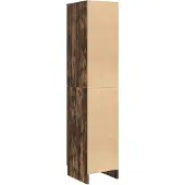 vidaXL Highboard Räuchereiche 35 x 39 x 168 cm