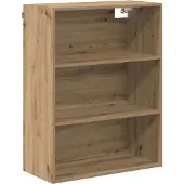 vidaXL Highboard Artisan-Eiche 69,5 x 34 x 180 cm Holzwerkstoff