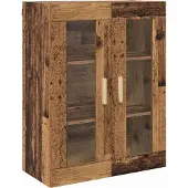 vidaXL Highboard Altholz 69,5 x 34 x 180 cm Holzwerkstoff