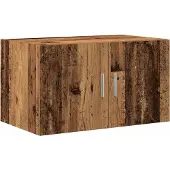 vidaXL Wandschrank Altholz 70 x 42,5 x 40 cm Holzwerkstoff