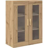 vidaXL Highboard Artisan-Eiche 69,5 x 34 x 180 cm