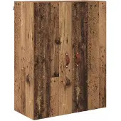 vidaXL Highboard Altholz 69,5 x 34 x 180 cm Holzwerkstoff