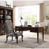 Xl Moebel Gmbh Schreibtisch braun Computer Bürotisch PC Schreibtisch Arbeitszimmer
