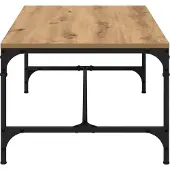 vidaXL Couchtisch Artisan-Eiche 100 x 50 x 35 cm Holzwerkstoff