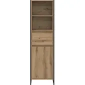 vidaXL Bücherregal Kunsthandwerk Eiche 43 x 36 x 150,5 cm
