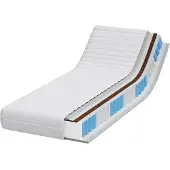 vidaXL Matratze 70 x 200 cm Weiß