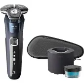 Philips SHAVER Series 5000 S5885/50 Elektrischer Nass- und Trockenrasierer, Rotationstrasierer, Blau, SkinIQ, Tasten, SH71, 2 Jahr(e)