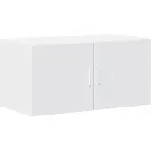 vidaXL Wandschrank Weiß 80x42,5x40 cm Holzwerkstoff
