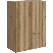 vidaXL TV-Wandregal-Set Wandmontiert 6 pcs Artisan-Eiche