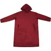 vidaXL Decken-Hoodie Bordeauxrot S Flanell