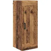 vidaXL Highboard Altholz 34,5 x 34 x 180 cm Holzwerkstoff