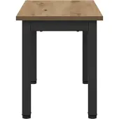 vidaXL Couchtisch Kunsthandwerk Eiche 60 x 30 x 36 cm Holzwerkstoff