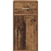 vidaXL Sideboard mit Schubladen Altholz 38 x 34 x 75 cm
