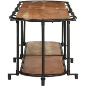 vidaXL TV-Regal 200x42x40 cm Massivholz Akazie